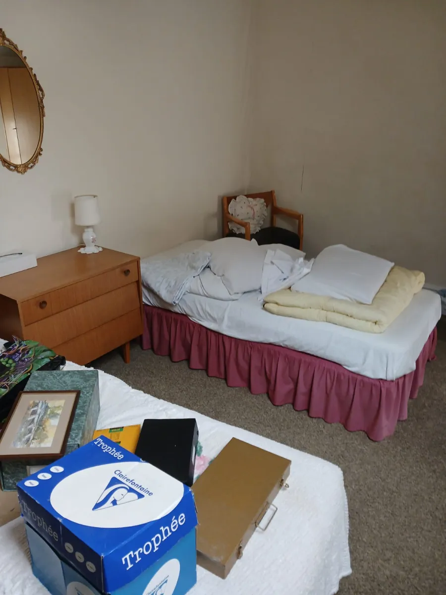 2nd Bedroom before clearance in Wigton