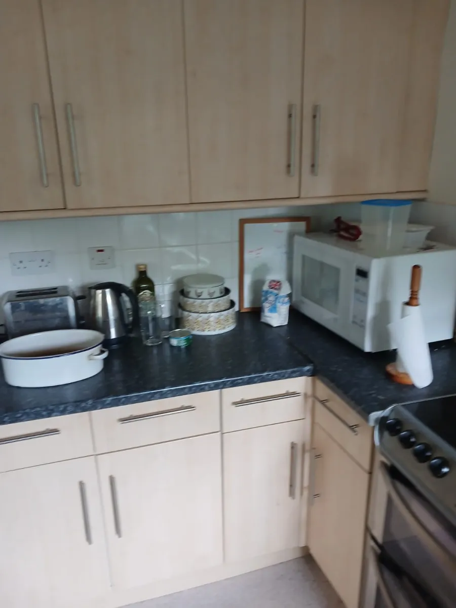 Back Kitchen before clearance in Sedbergh