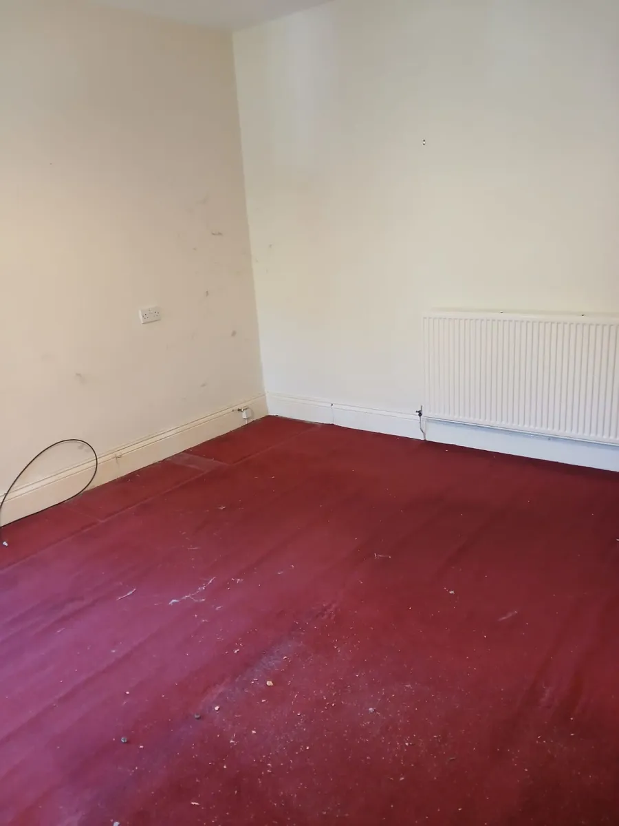 Kitchen after clearance in Arnside