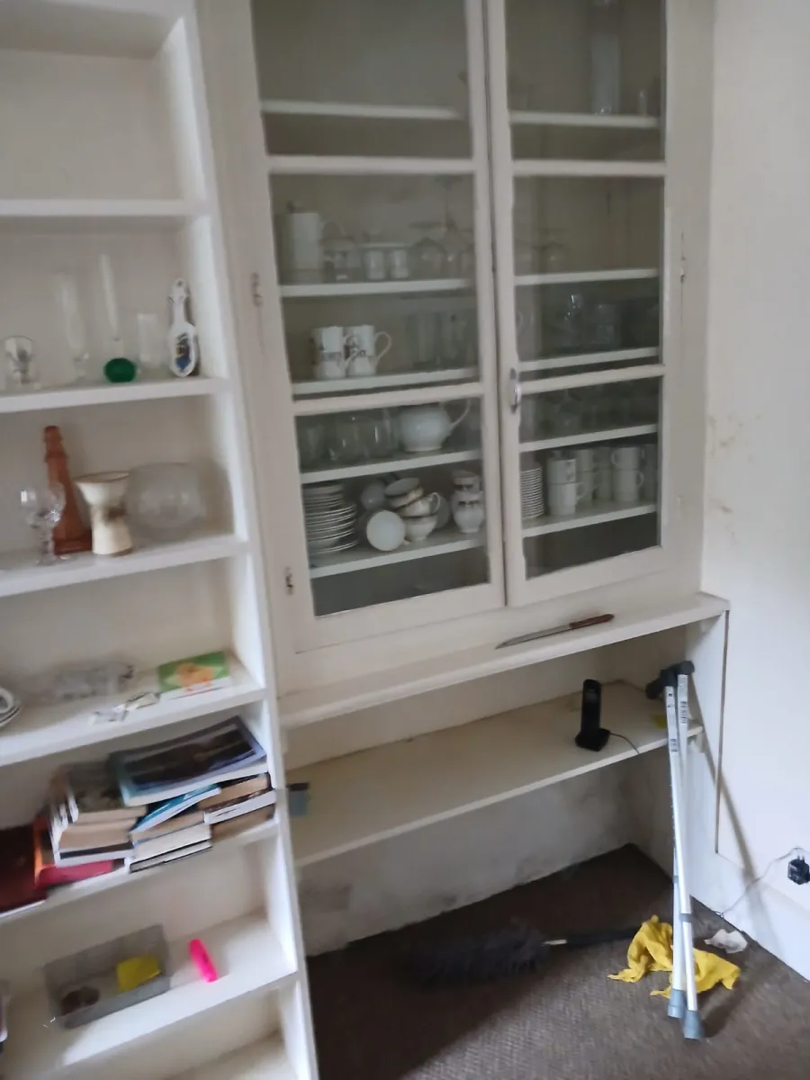 Kitchen before clearance in Askam in Furness
