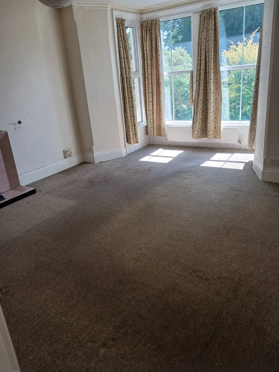 Living Room after clearance in Gosforth