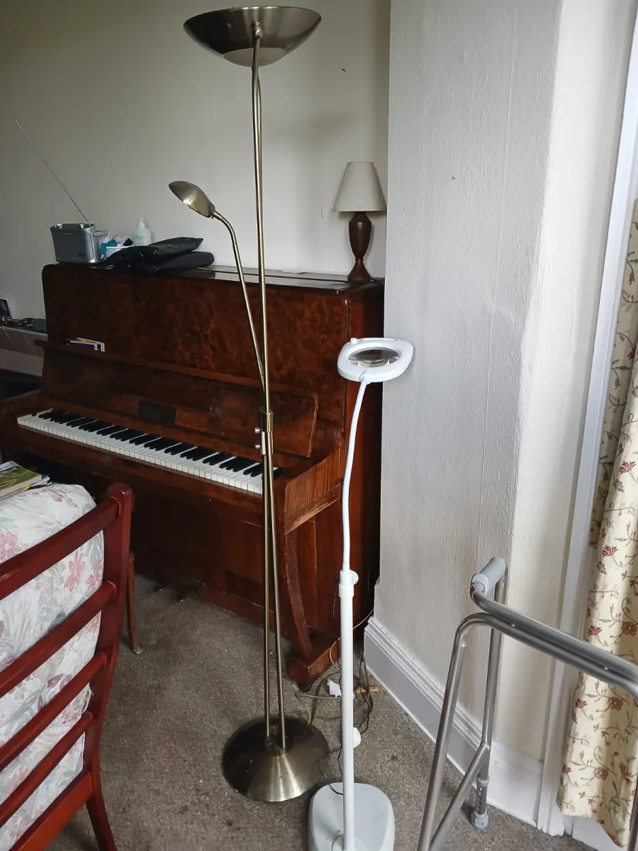 Piano Room before clearance in Bowness on Windermere