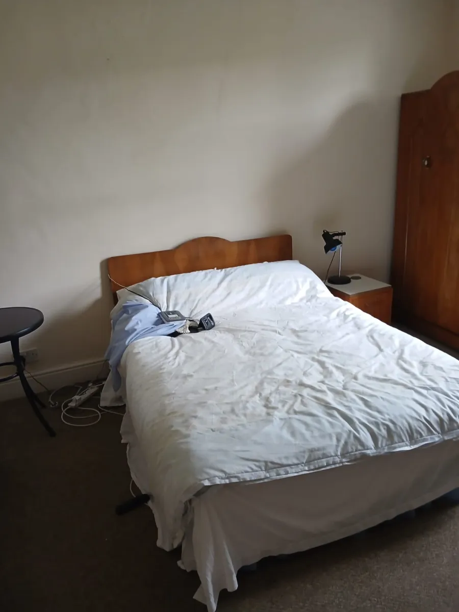 Small Bedroom before clearance in Brigham